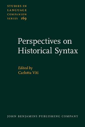 Viti |  Perspectives on Historical Syntax | Buch |  Sack Fachmedien