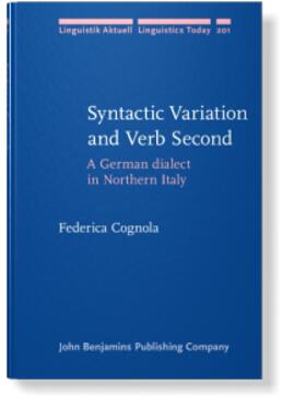 Cognola |  Syntactic Variation and Verb Second | eBook | Sack Fachmedien