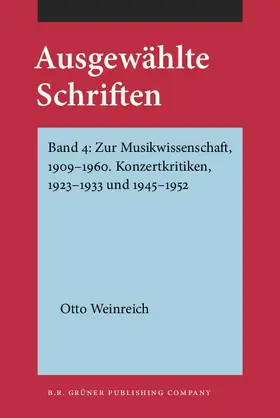 Weinreich / Wille |  Ausgewählte Schriften | eBook | Sack Fachmedien