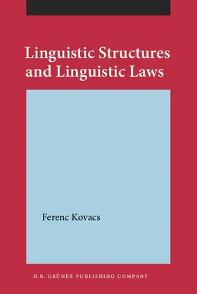 Kovacs |  Linguistic Structures and Linguistic Laws | eBook | Sack Fachmedien