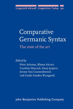 Ackema / Alcorn / Heycock |  Comparative Germanic Syntax | eBook | Sack Fachmedien