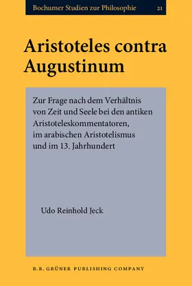 Jeck |  Aristoteles contra Augustinum | eBook | Sack Fachmedien