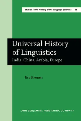 Itkonen |  Universal History of Linguistics | eBook | Sack Fachmedien