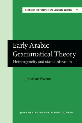 Owens |  Early Arabic Grammatical Theory | eBook | Sack Fachmedien