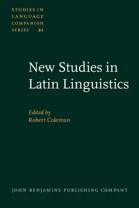 Coleman |  New Studies in Latin Linguistics | eBook | Sack Fachmedien