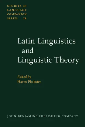 Pinkster |  Latin Linguistics and Linguistic Theory | eBook | Sack Fachmedien