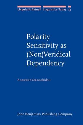 Giannakidou |  Polarity Sensitivity as (Non)Veridical Dependency | eBook | Sack Fachmedien