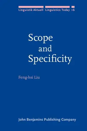 Liu |  Scope and Specificity | eBook | Sack Fachmedien