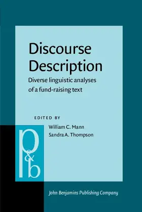 Mann / Thompson |  Discourse Description | eBook | Sack Fachmedien