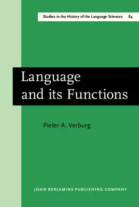 Verburg |  Language and its Functions | eBook | Sack Fachmedien