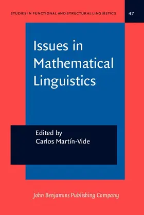 Martín-Vide / Martin-Vide |  Issues in Mathematical Linguistics | eBook | Sack Fachmedien