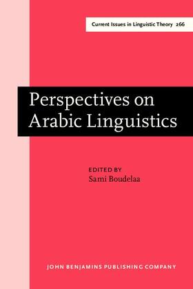 Boudelaa |  Perspectives on Arabic Linguistics | eBook | Sack Fachmedien