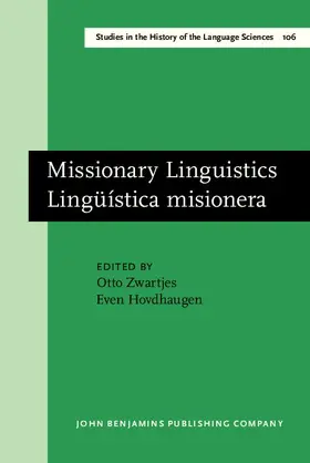 Zwartjes / Hovdhaugen |  Missionary Linguistics/Lingüística misionera | eBook | Sack Fachmedien