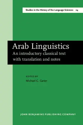 Carter |  Arab Linguistics | eBook | Sack Fachmedien