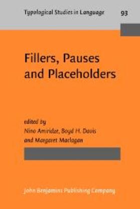 Amiridze / Davis / Maclagan |  Fillers, Pauses and Placeholders | eBook | Sack Fachmedien