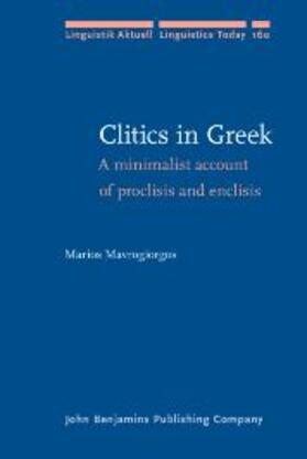 Mavrogiorgos |  Clitics in Greek | eBook | Sack Fachmedien