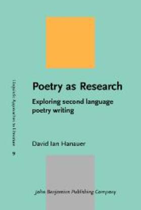 Hanauer |  Poetry as Research | eBook | Sack Fachmedien