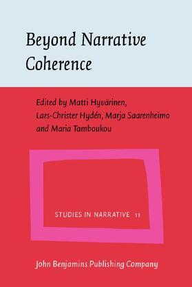 Hyvärinen / Hyvarinen / Hydén |  Beyond Narrative Coherence | eBook | Sack Fachmedien