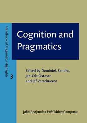 Sandra / Östman / Verschueren |  Cognition and Pragmatics | eBook | Sack Fachmedien