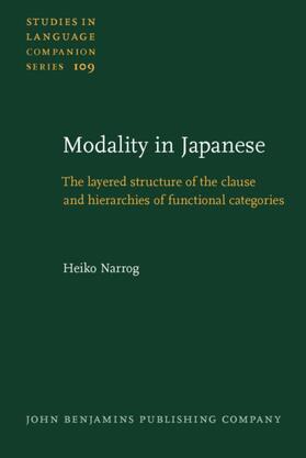 Narrog |  Modality in Japanese | eBook | Sack Fachmedien