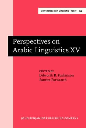 Parkinson / Farwaneh |  Perspectives on Arabic Linguistics | eBook | Sack Fachmedien