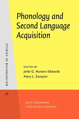 Hansen Edwards / Zampini |  Phonology and Second Language Acquisition | eBook | Sack Fachmedien