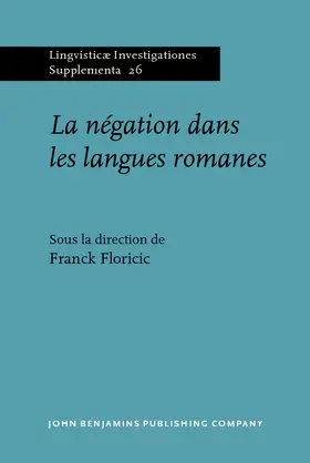 Floricic |  La négation dans les langues romanes | eBook | Sack Fachmedien