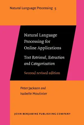 Jackson / Moulinier |  Natural Language Processing for Online Applications | eBook | Sack Fachmedien