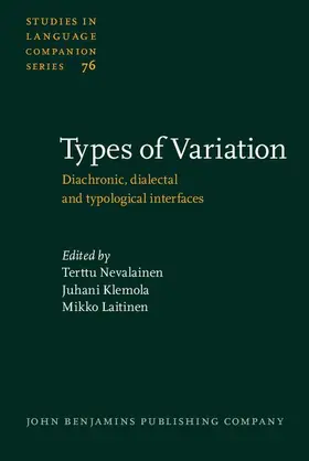 Nevalainen / Klemola / Laitinen |  Types of Variation | eBook | Sack Fachmedien