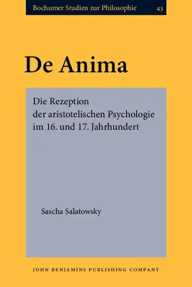 Salatowsky |  De Anima | eBook | Sack Fachmedien