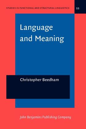 Beedham |  Language and Meaning | eBook | Sack Fachmedien