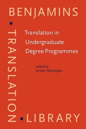 Malmkjaer |  Translation in Undergraduate Degree Programmes | eBook | Sack Fachmedien