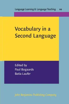 Bogaards / Laufer |  Vocabulary in a Second Language | eBook | Sack Fachmedien