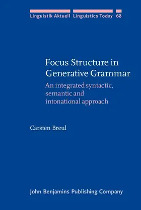 Breul |  Focus Structure in Generative Grammar | eBook | Sack Fachmedien