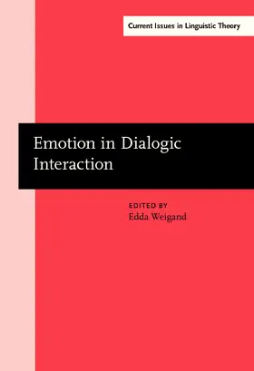 Weigand |  Emotion in Dialogic Interaction | eBook | Sack Fachmedien