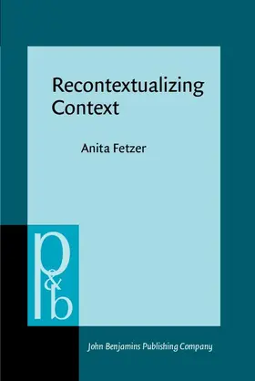 Fetzer |  Recontextualizing Context | eBook | Sack Fachmedien