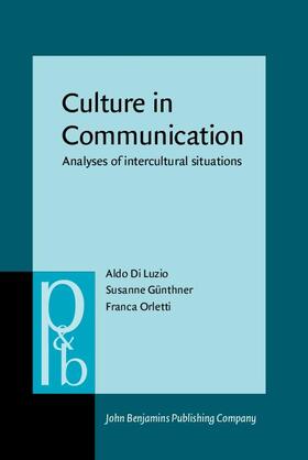 Di Luzio / Günthner / Orletti |  Culture in Communication | eBook | Sack Fachmedien