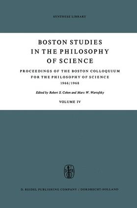 Wartofsky / Cohen |  Proceedings of the Boston Colloquium for the Philosophy of Science 1966/1968 | Buch |  Sack Fachmedien