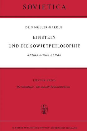 Müller-Markus |  Einstein Und Die Sowjetphilosophie | Buch |  Sack Fachmedien