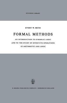 Beth | Formal Methods | Buch | 978-90-277-0069-8 | sack.de