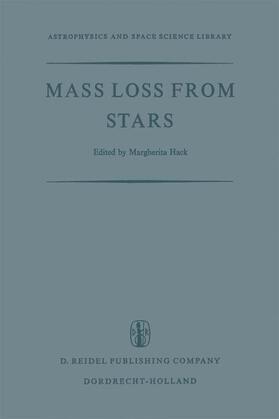 Hack |  Mass Loss from Stars | Buch |  Sack Fachmedien