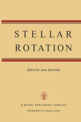 Slettebak |  Stellar Rotation | Buch |  Sack Fachmedien