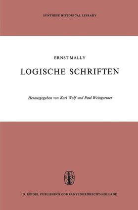 Mally / Wolf / Weingartner |  Logische Schriften | Buch |  Sack Fachmedien