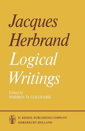 Herbrand / Goldfarb |  Logical Writings | Buch |  Sack Fachmedien