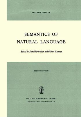 Harman / Davidson |  Semantics of Natural Language | Buch |  Sack Fachmedien