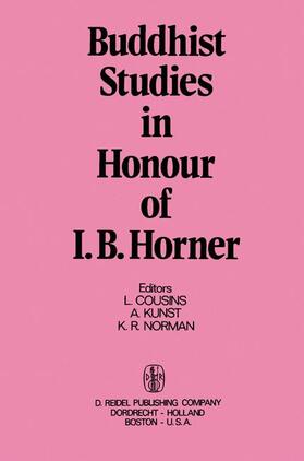 Cousins / Norman / Kunst |  Buddhist Studies in Honour of I.B. Horner | Buch |  Sack Fachmedien