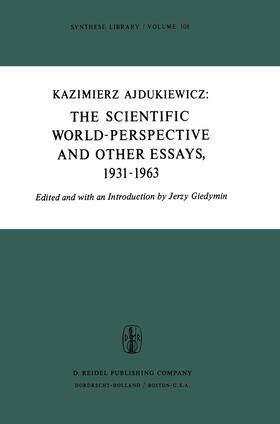 Giedymin |  The Scientific World-Perspective and Other Essays, 1931¿1963 | Buch |  Sack Fachmedien