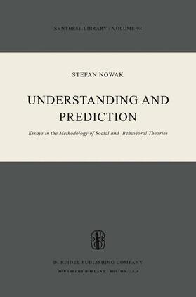 Nowak | Understanding and Prediction | Buch | 978-90-277-0558-7 | sack.de