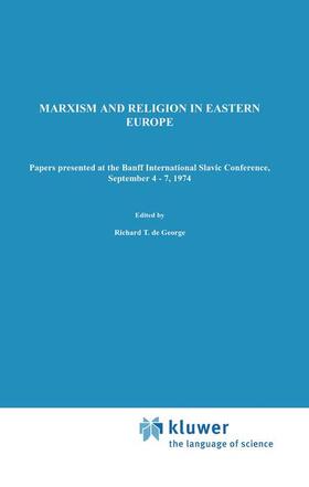 Scanlan / De George |  Marxism and Religion in Eastern Europe | Buch |  Sack Fachmedien