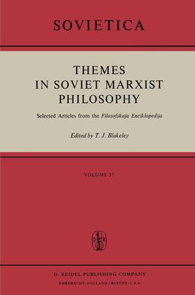 Blakeley |  Themes in Soviet Marxist Philosophy | Buch |  Sack Fachmedien